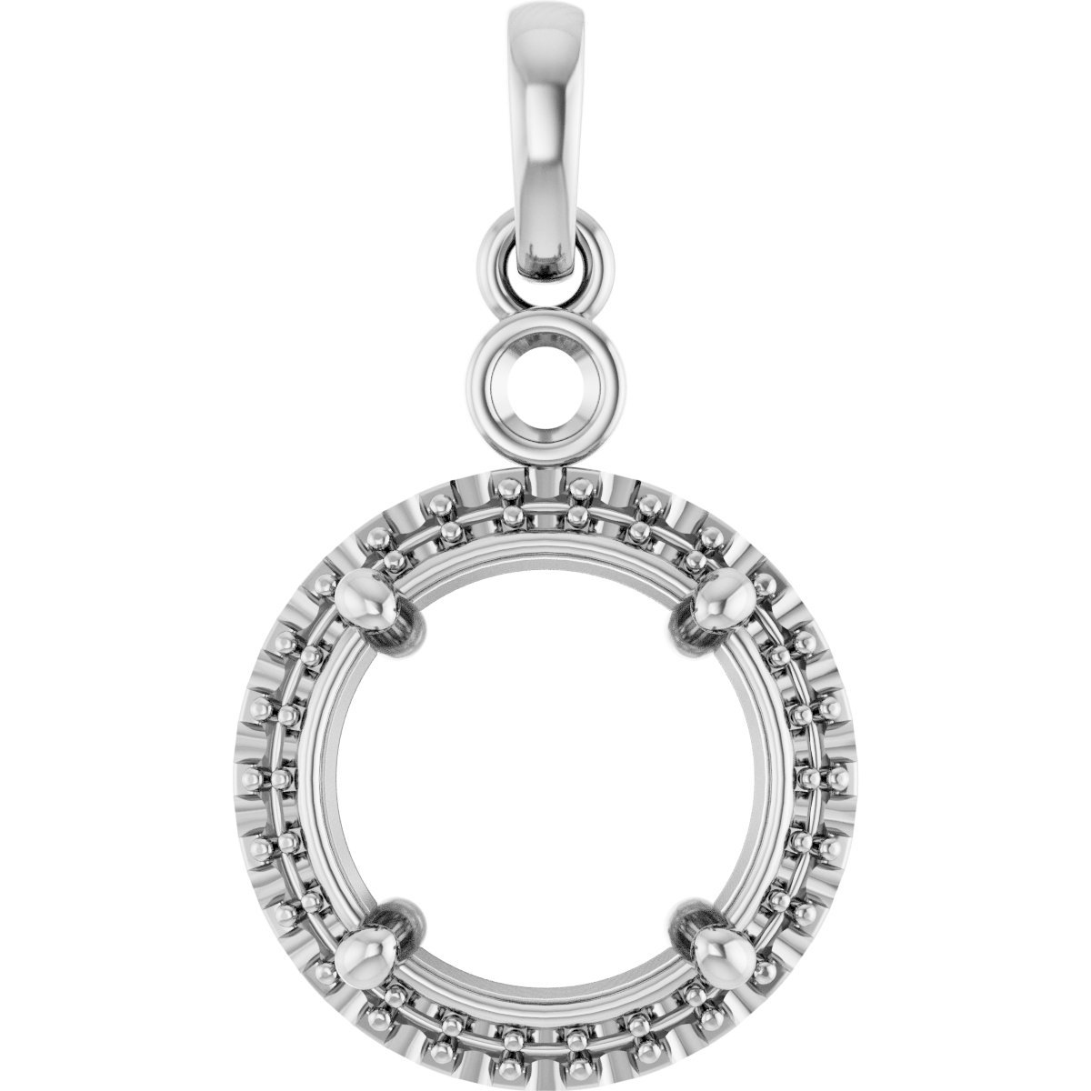 Halo-Style Pendant