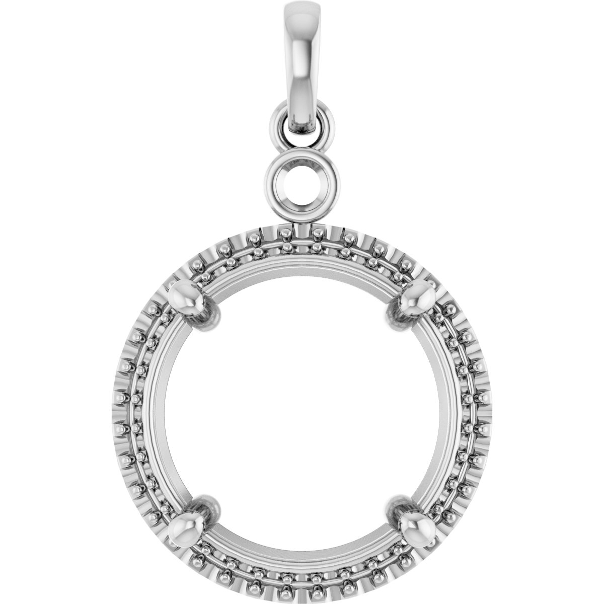 Halo-Style Pendant