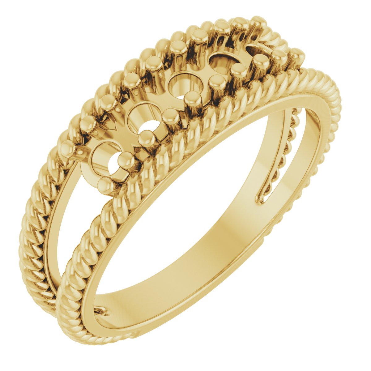 Family Negative Space Ring