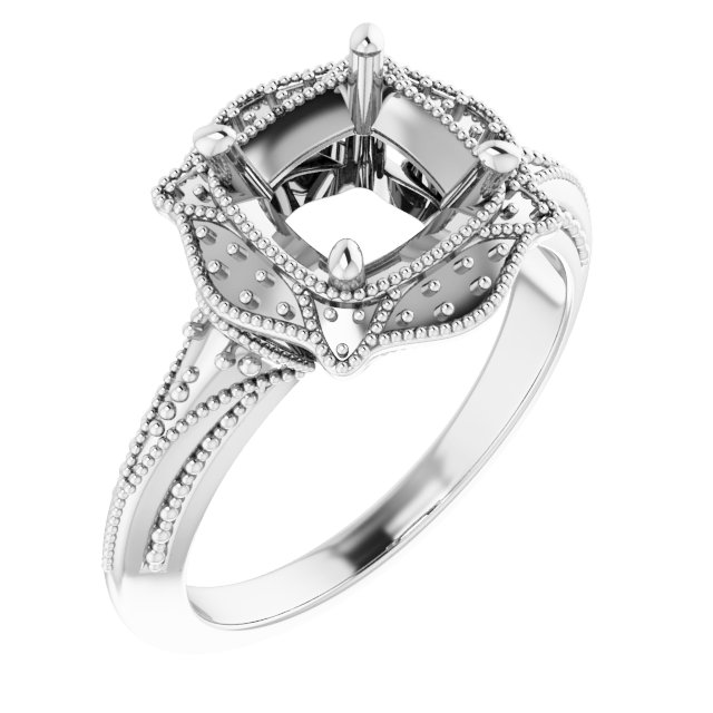Vintage-Inspired Accented Ring