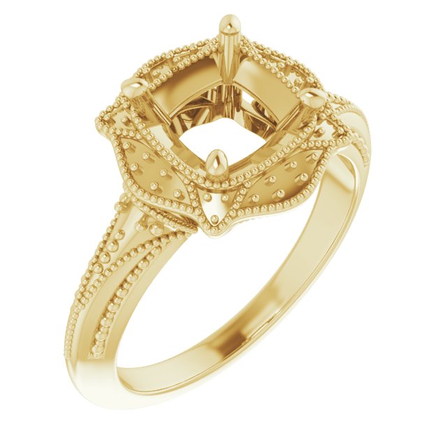 Vintage-Inspired Accented Ring