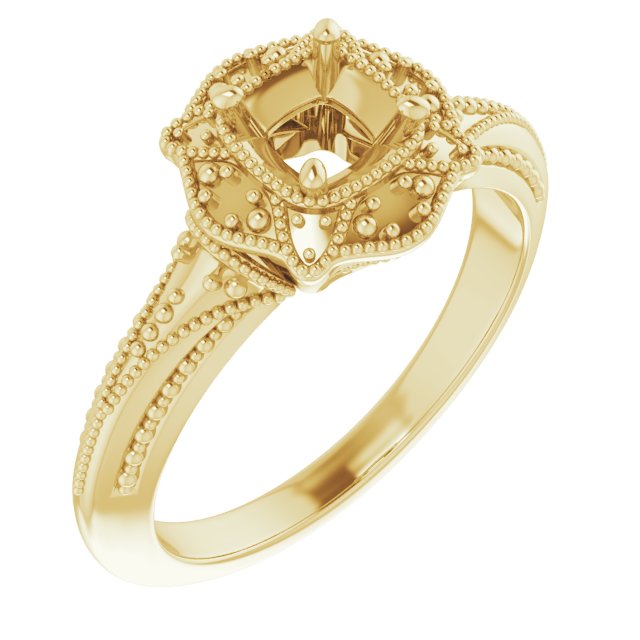 Vintage-Inspired Accented Ring