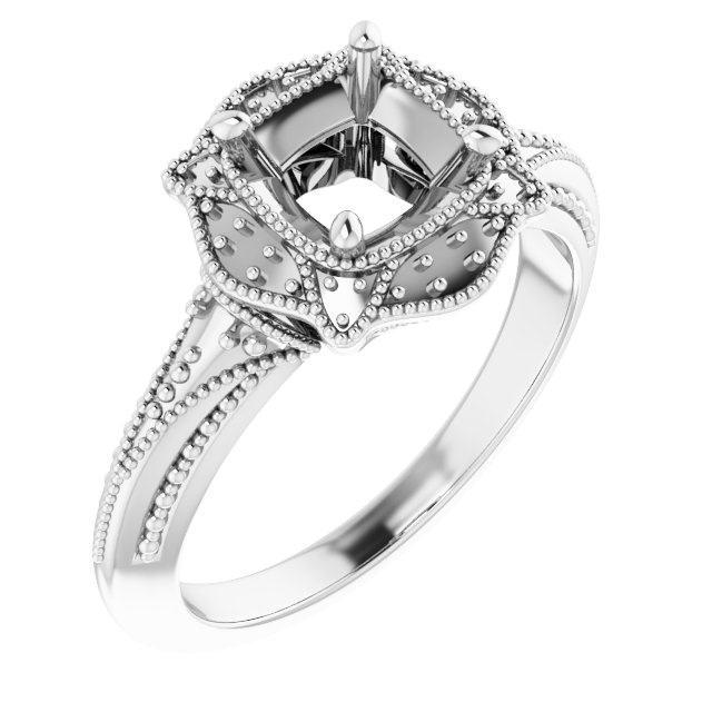Vintage-Inspired Accented Ring