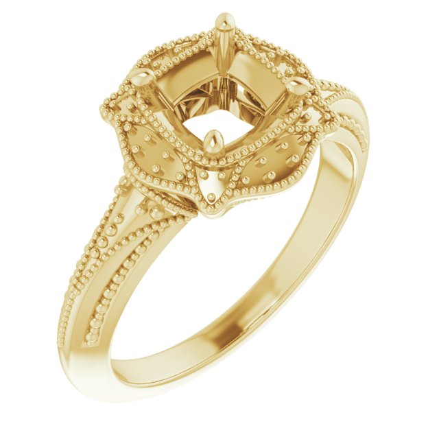 Vintage-Inspired Accented Ring