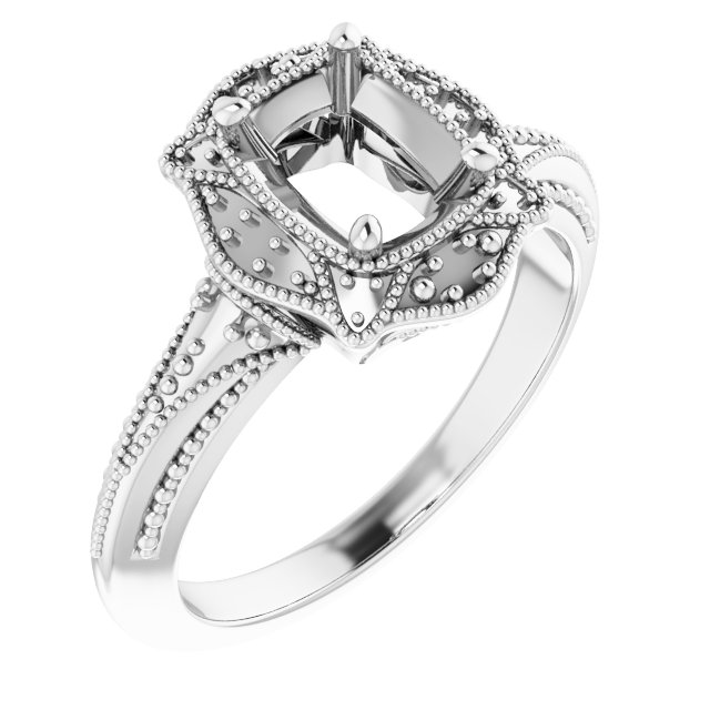Vintage-Inspired Accented Ring