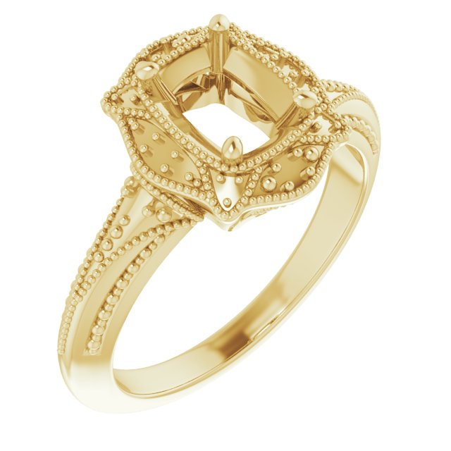 Vintage-Inspired Accented Ring
