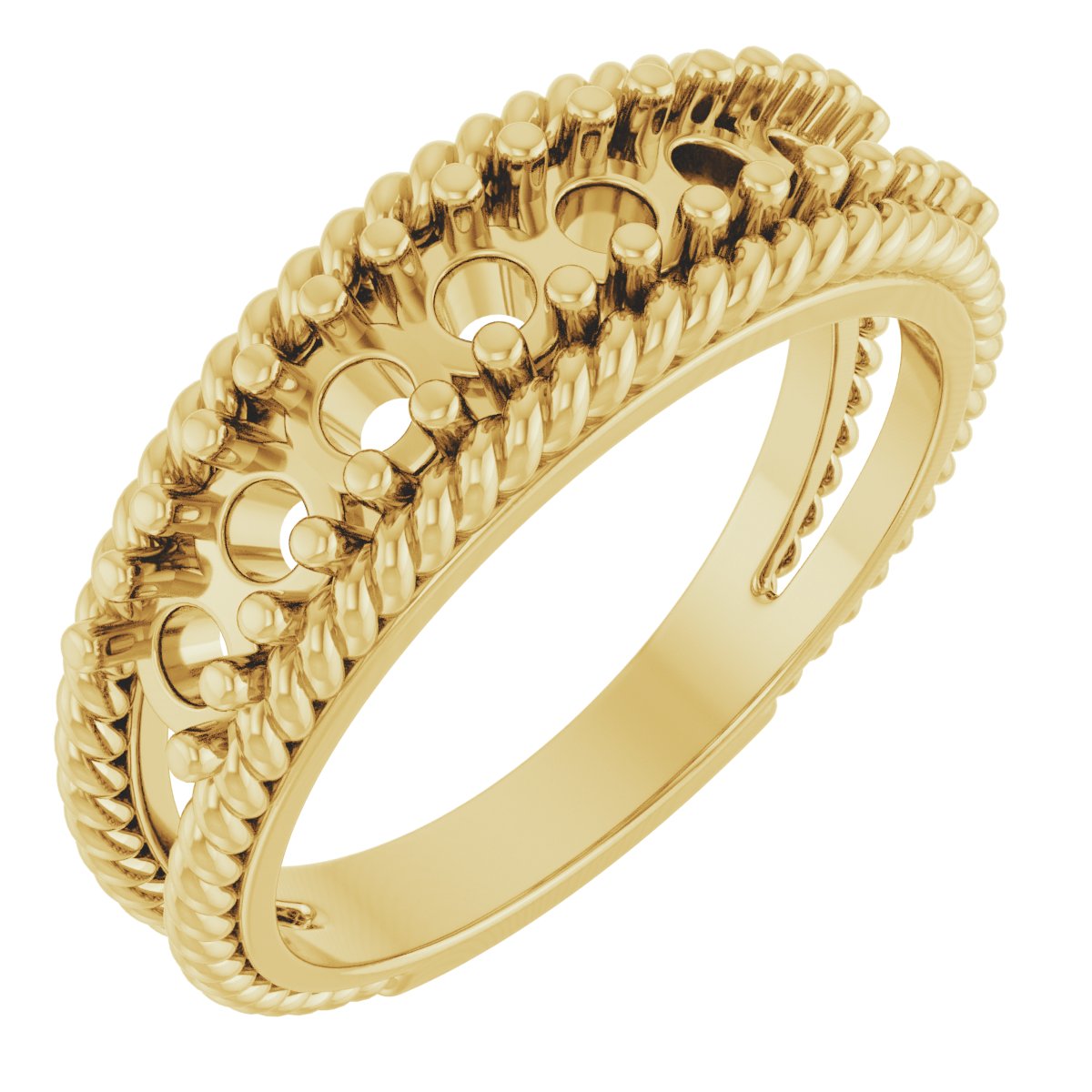 Family Negative Space Ring