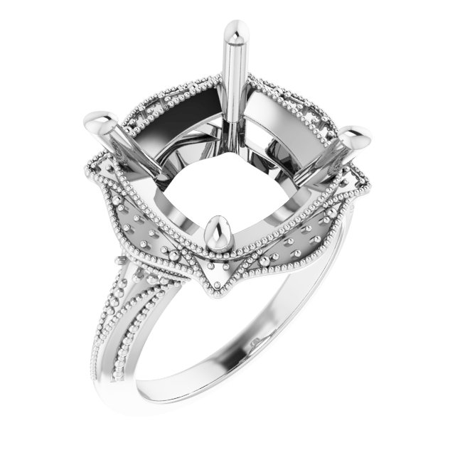 Vintage-Inspired Accented Ring