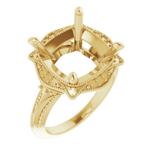 Vintage-Inspired Accented Ring