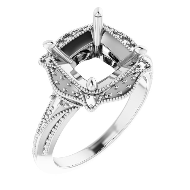 Vintage-Inspired Accented Ring