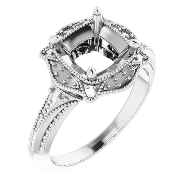 Vintage-Inspired Accented Ring
