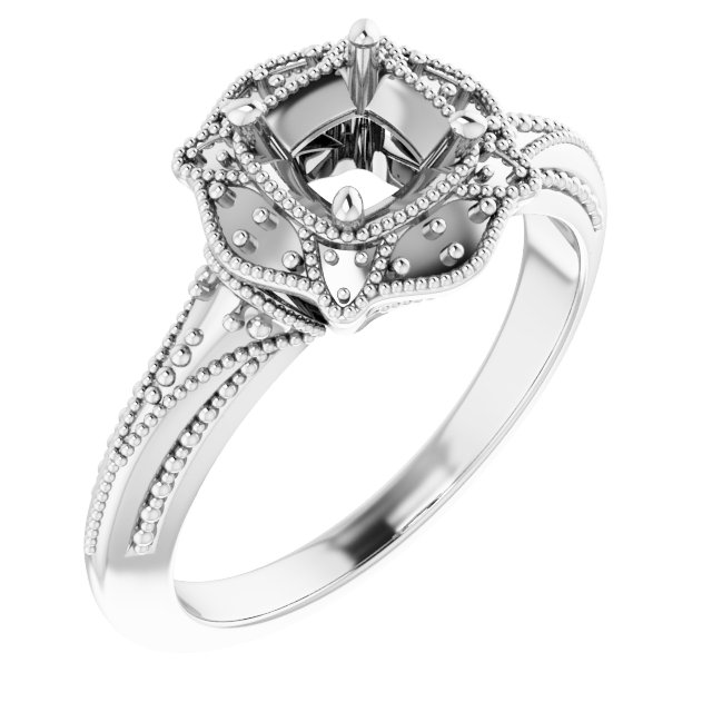 Vintage-Inspired Accented Ring