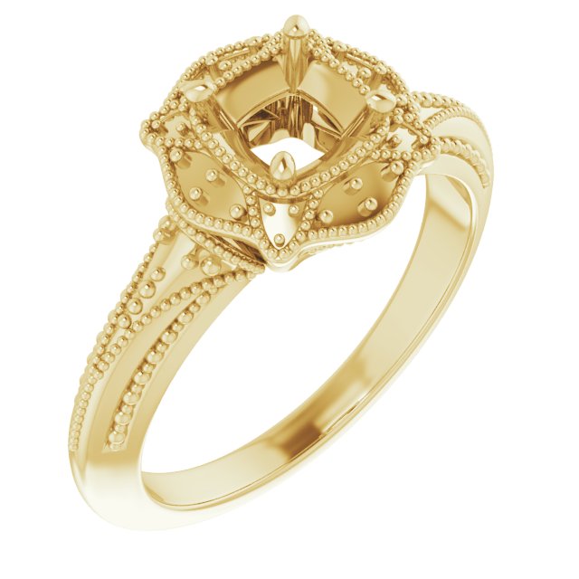 Vintage-Inspired Accented Ring