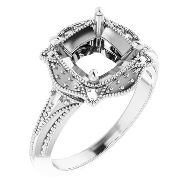 Vintage-Inspired Accented Ring