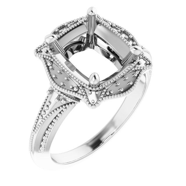 Vintage-Inspired Accented Ring