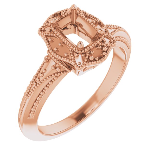 Vintage-Inspired Accented Ring