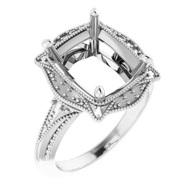 Vintage-Inspired Accented Ring