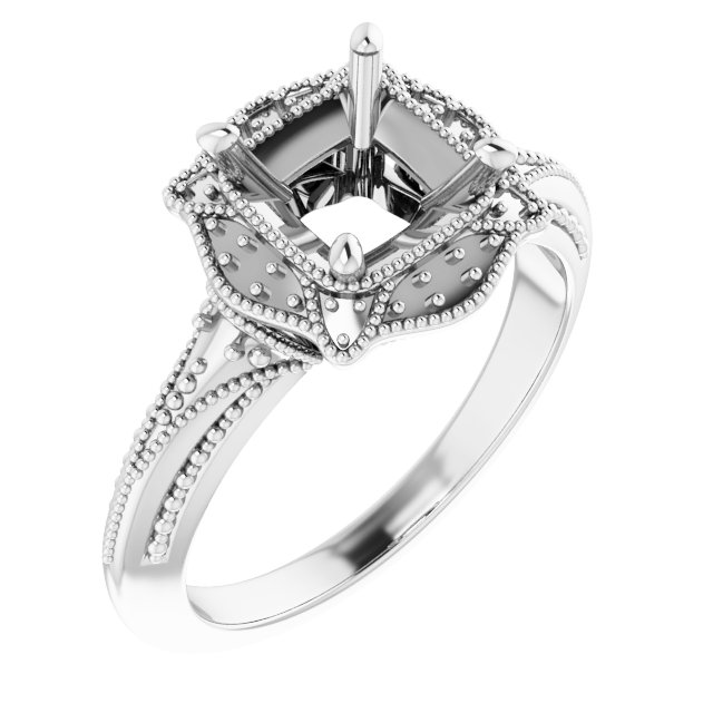 Vintage-Inspired Accented Ring