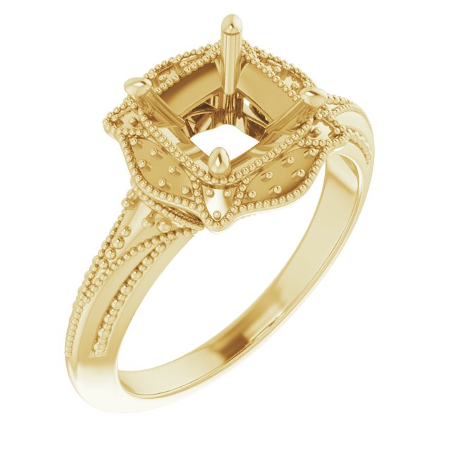 Vintage-Inspired Accented Ring