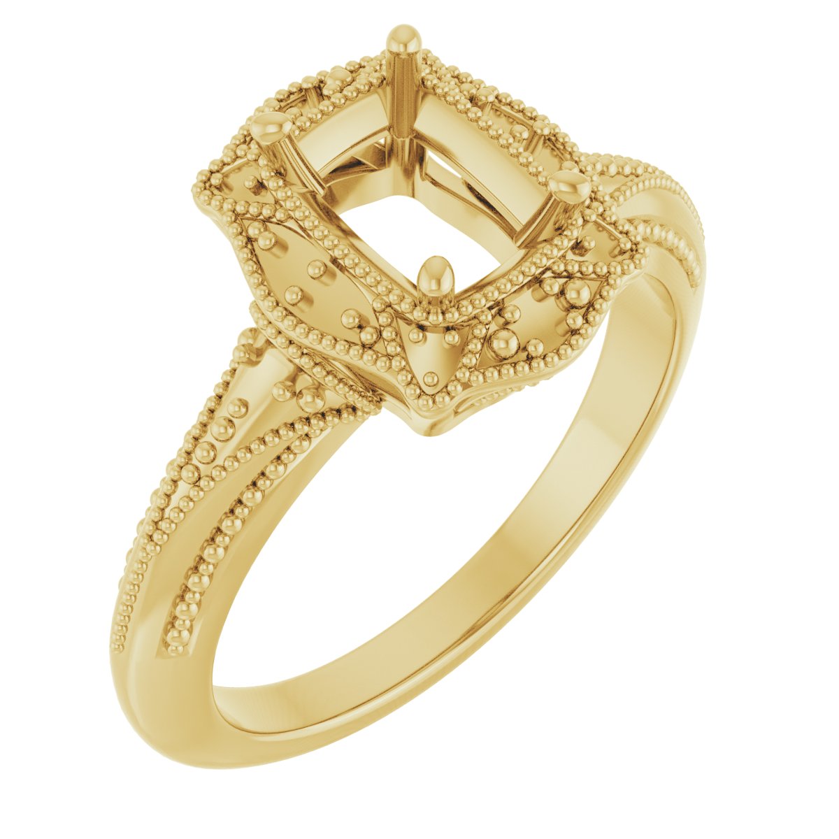 Vintage-Inspired Accented Ring