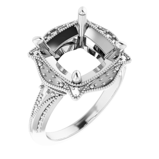 Vintage-Inspired Accented Ring
