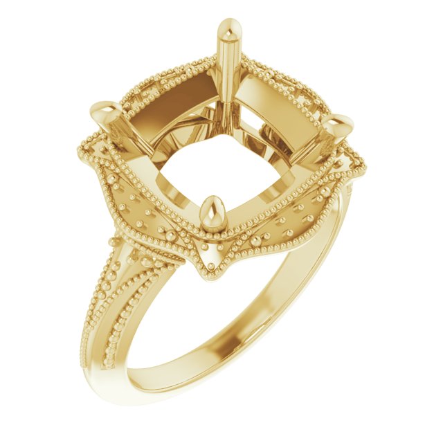 Vintage-Inspired Accented Ring