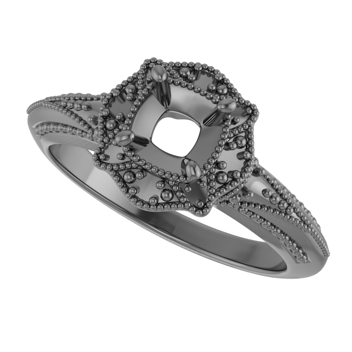 Natural Sky Blue Topaz & .08 CTW Natural Diamond Ring view 5
