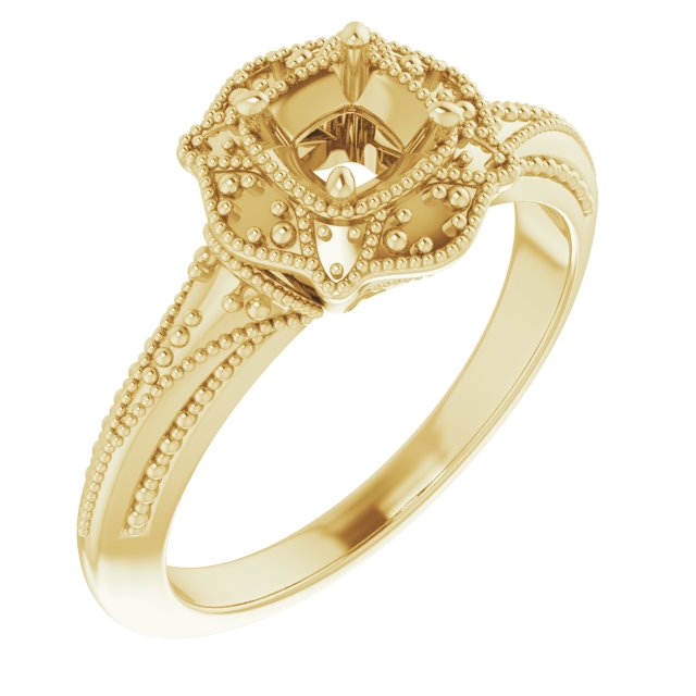 Vintage-Inspired Accented Ring