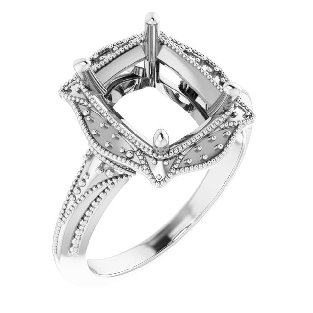 Vintage-Inspired Accented Ring