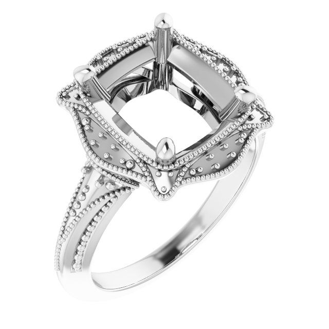 Vintage-Inspired Accented Ring