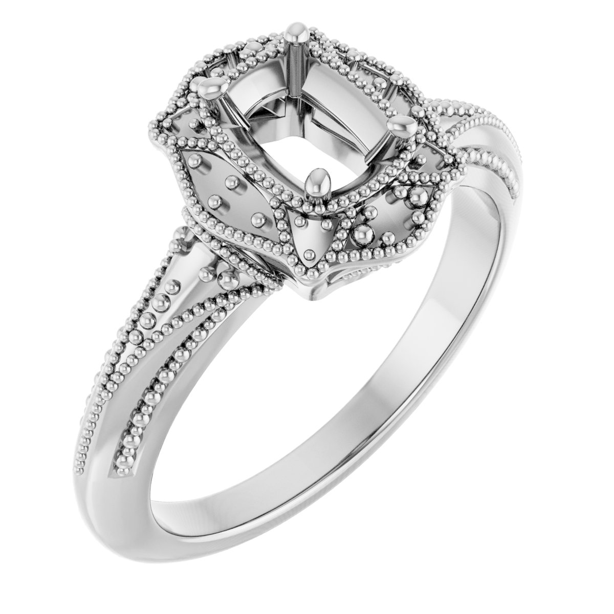Vintage-Inspired Accented Ring