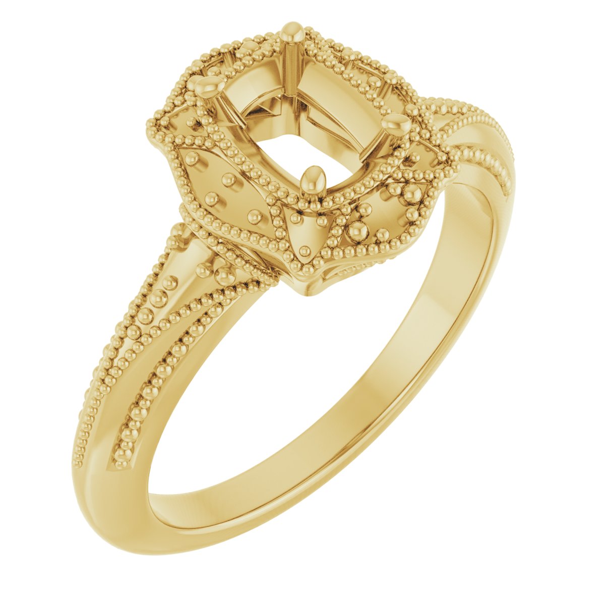 Vintage-Inspired Accented Ring