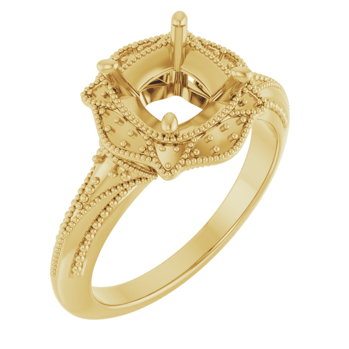 Vintage-Inspired Accented Ring