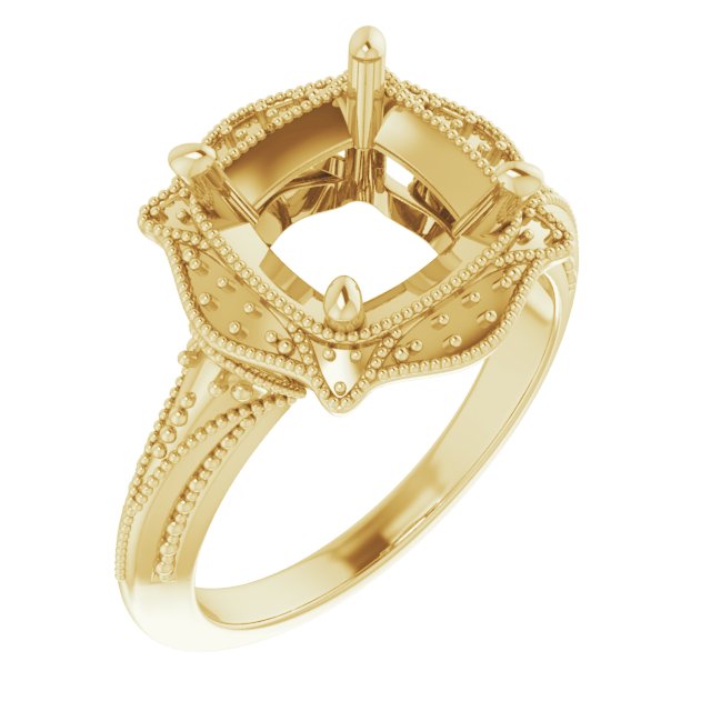 Vintage-Inspired Accented Ring