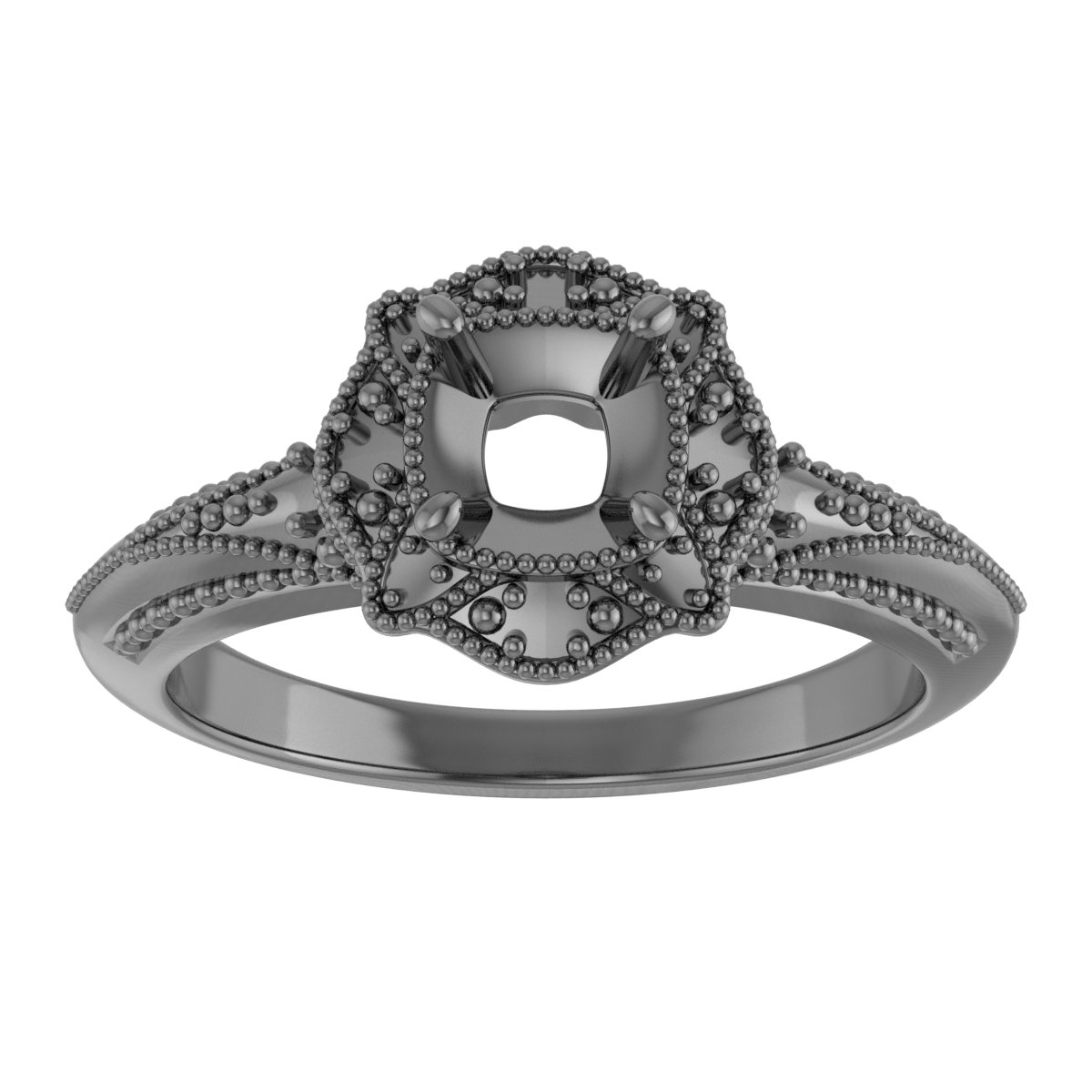 Natural Sky Blue Topaz & .08 CTW Natural Diamond Ring view 3