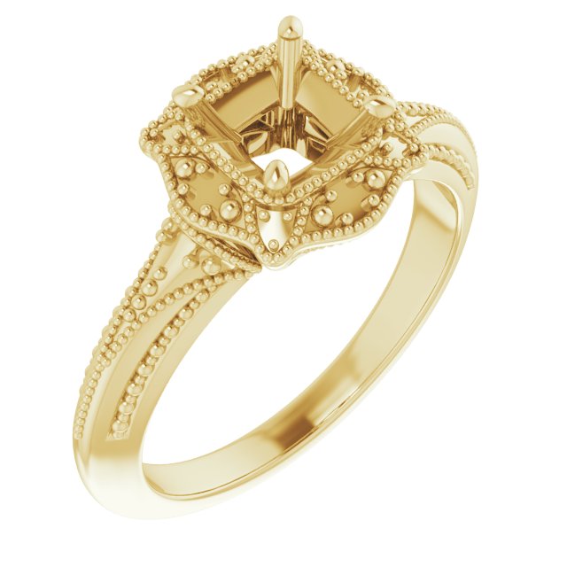 Vintage-Inspired Accented Ring