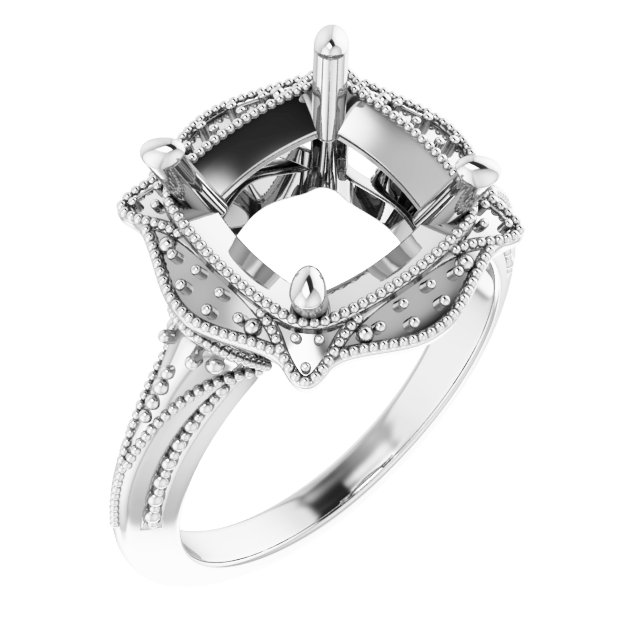 Vintage-Inspired Accented Ring