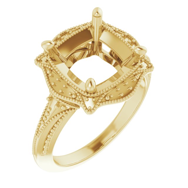 Vintage-Inspired Accented Ring