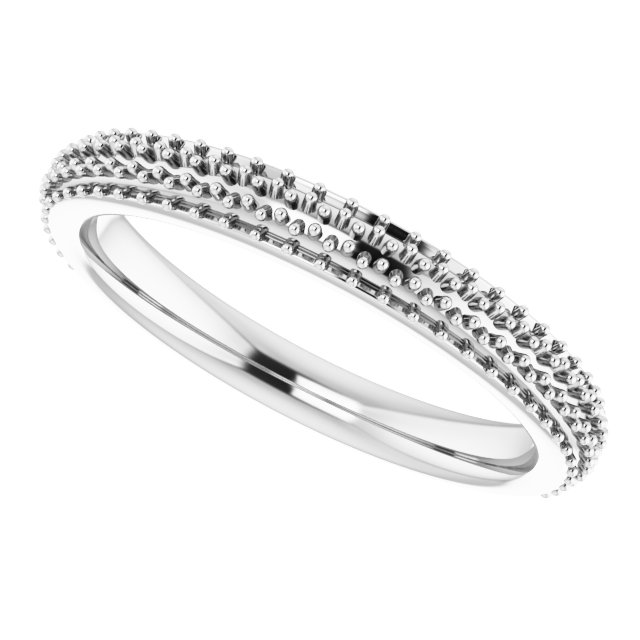 Band for 7.5 mm Square Ring view 5