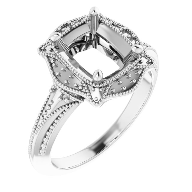 Vintage-Inspired Accented Ring