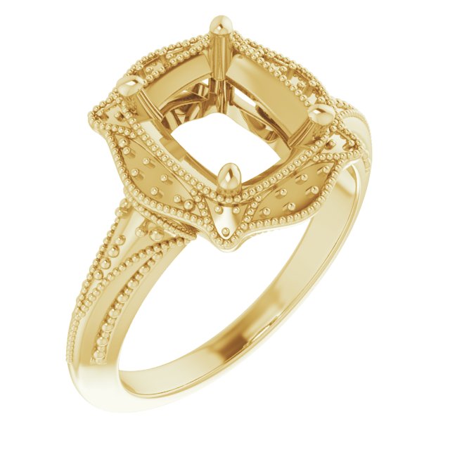 Vintage-Inspired Accented Ring