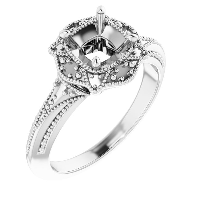 Vintage-Inspired Accented Ring