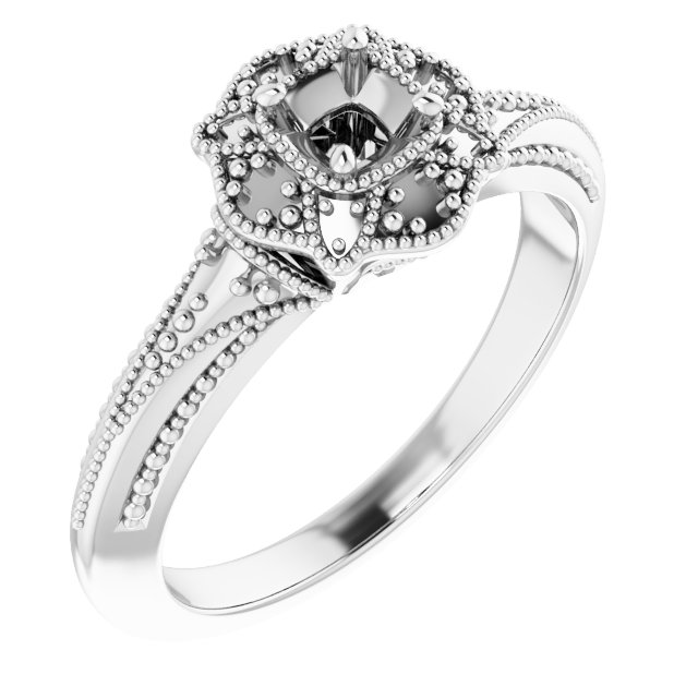 Vintage-Inspired Accented Ring
