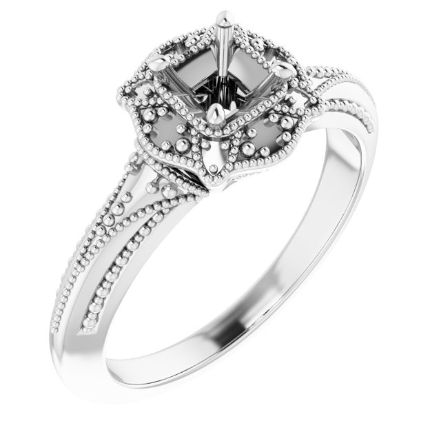 Vintage-Inspired Accented Ring
