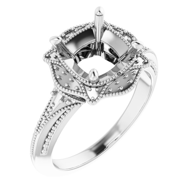 Vintage-Inspired Accented Ring