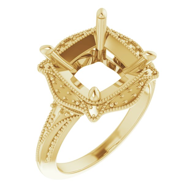 Vintage-Inspired Accented Ring