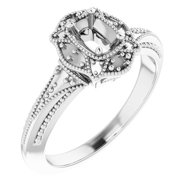 Vintage-Inspired Accented Ring