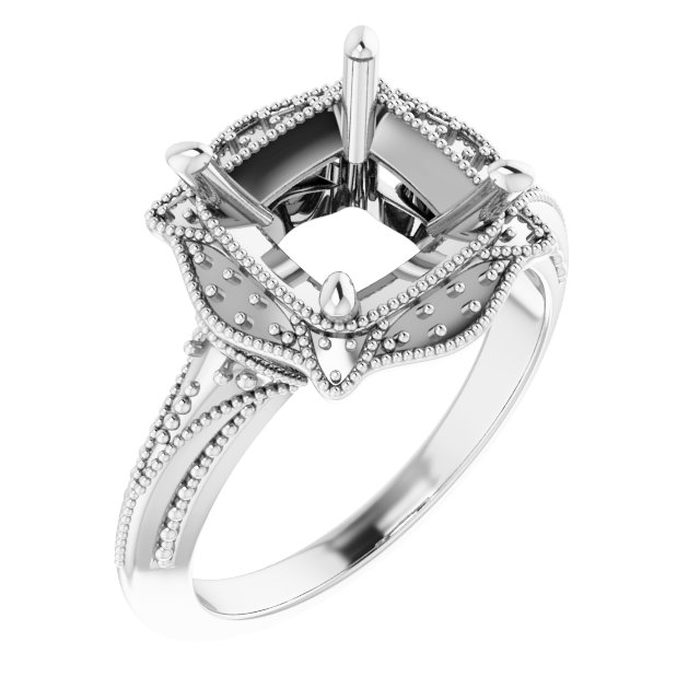 Vintage-Inspired Accented Ring