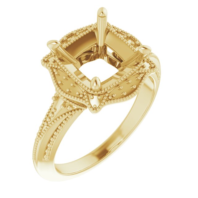 Vintage-Inspired Accented Ring