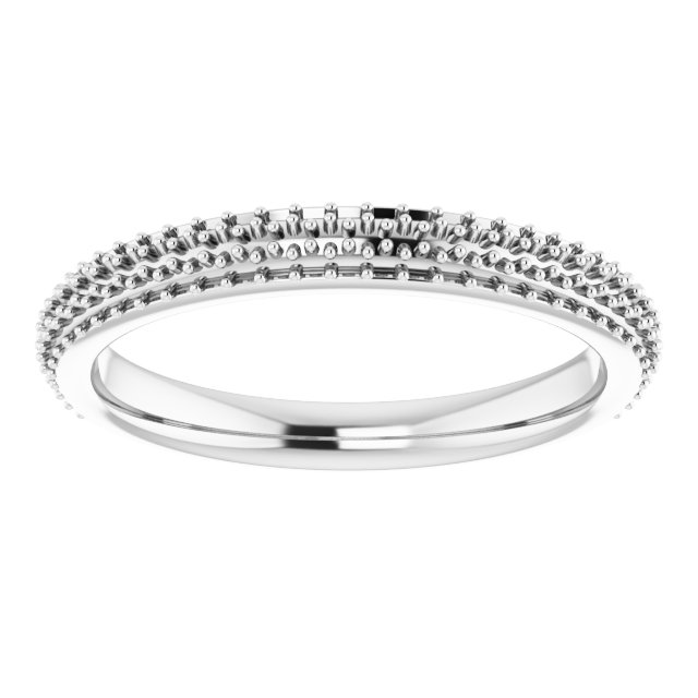 Band for 7.5 mm Square Ring view 3